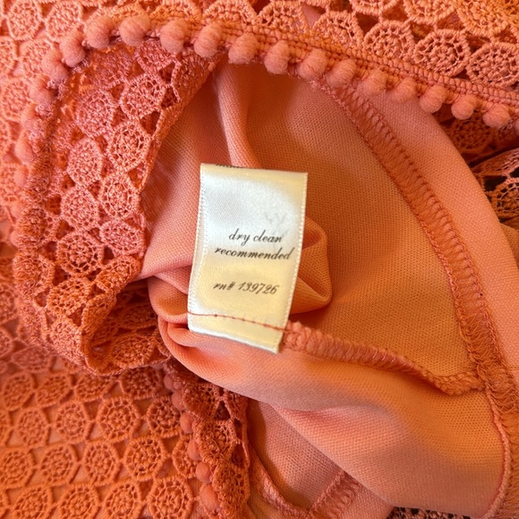 Francesca’s peach dress EUC - Picture 9 of 9